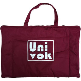 Переносний килимок для собак Univok, миючий, для дому та подорожей (темно-червоний)