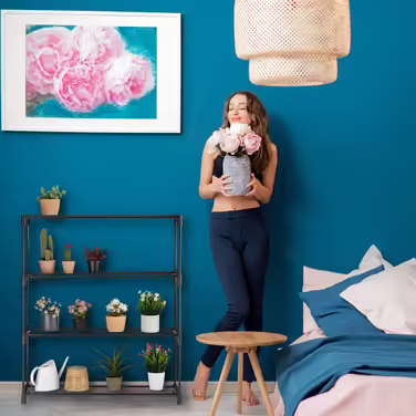 Relaxdays Plant Shelf with 4 Shelves