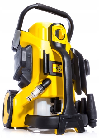 Мийка високого тиску Riwall KOX250M L7 250barEW + піноутворювач + щітка для тротуарної плитки