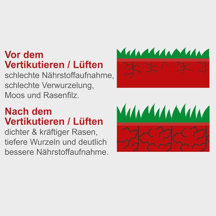 Scheppach Electric Scarifier SC32 | 1500W Power | Working Width 32cm | 30 L Collection Basket | 4-Position Height Adjustment/up to 4mm | Scarifying Roller (16 Blades) and Aeration Roller (36 Tines)