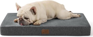 Ортопедична подушка для собак BEDSURE - 61x41x8 см, з ефектом пам'яті, кучельна, для маленьких собак