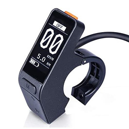 Дисплей Enerpower SW102 для Tongsheng TSDZ2, 6-контактний, IP65, кабель 150 см, компактний