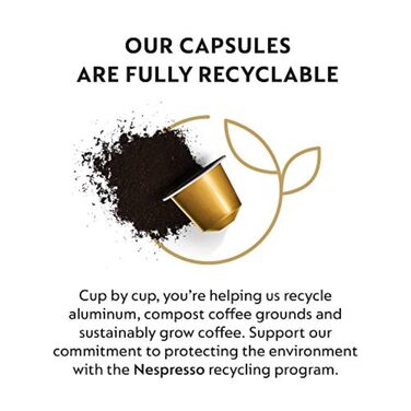 Кава Nespresso Volluto Decaffeinato без кофеїну, 50 капсул