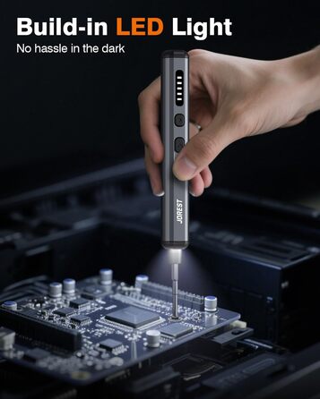 Електричний міні-набір викруток JOREST 38 в 1: для ремонту iPhone, ноутбуків, дронів та іншої техніки