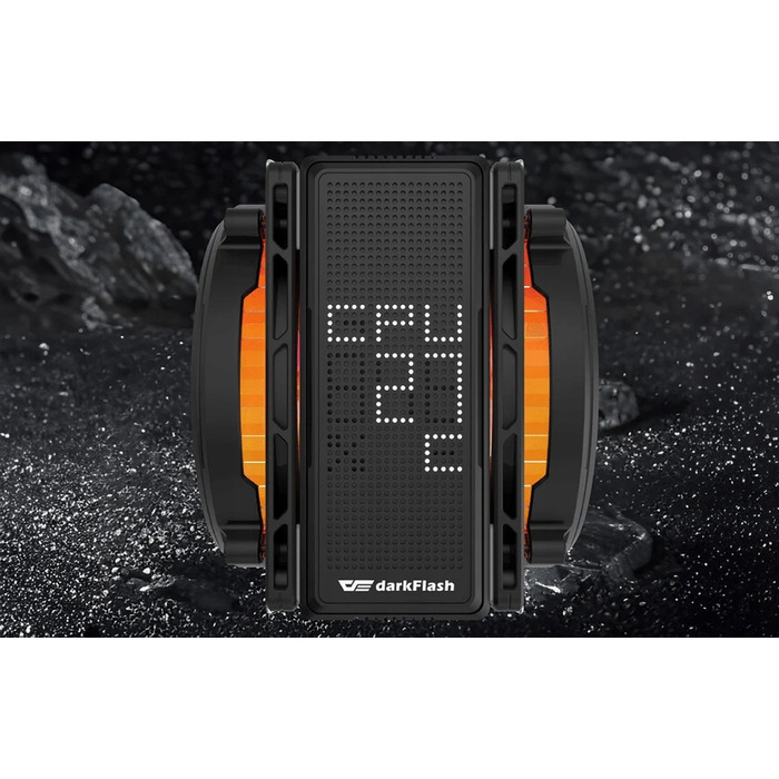 Активне охолодження процесора DarkFlash E400 PLUS Black