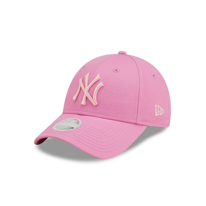 Кепка New Era 9Forty MLB Yankees рожева, жіноча, бейсболка, регульована, універсальний розмір