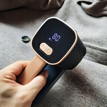 Потужна велика машинка для видалення ковтунів з підсвіткою для одягу, светрів та оббивки диванів