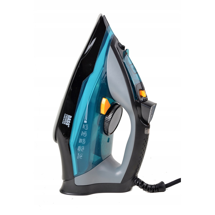 Парова праска Strażak 3400W з керамічною підошвою, 9в1, anti CALC drop