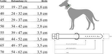 Нашийник для собак HUNTER CANNES, шкіряний, з м'якої напівшкіри, елегантний (XS, L-XL, бургунді)