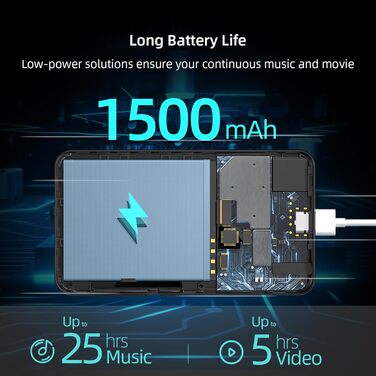 MP3-плеєр Innoasis 80GB з Bluetooth та Wi-Fi, 4