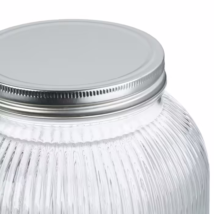 Relaxdays Drink Dispenser, Ribbed Design