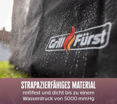 Чохол для гриля Grillfürst 138x72x115 см, водонепроникний, для газового гриля Weber Spirit 300