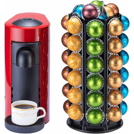 Підставка для капсул Nespresso Vertuo Carousel Black – 60+ капсул
