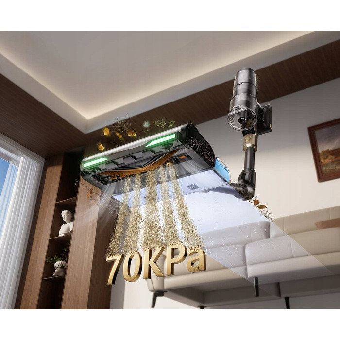 Вертикальний пилотяг Proscenic P20 One Pass, чорний