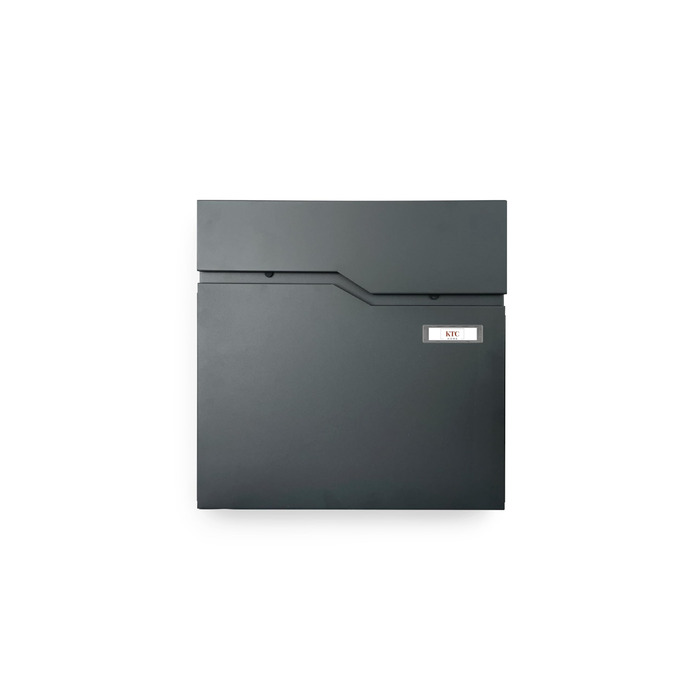 Поштова скринька KTC Home Premium Postlux 4.0 Anthrazit з табличкою для імені - стійка до УФ-випромінювання та погодних умов, порошкове покриття