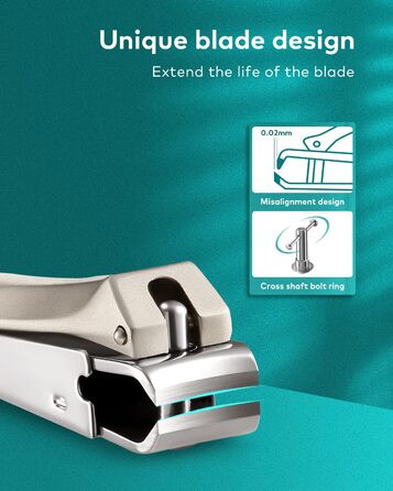 Професійний набір для стрижки нігтів Mr. Green з збирачем для жінок та чоловіків, різних розмірів (2 шт.)