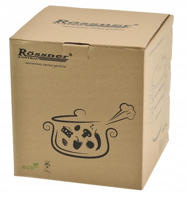 Пароварка Rossner Austria, 6 л, з 2 вкладишами, 24 см