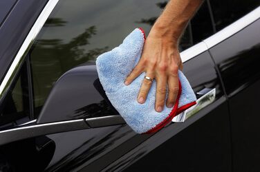 Набір мікрофібрових рушників для авто Glart 471PP6, 6 шт, 60x40 см — серветки для полірування кузова, скла та салону, без розводів та ворсу