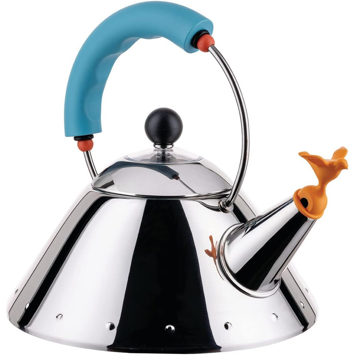 Alessi Water Kettle 1 Lt. Laz, light blue - 9093/1 Laz [1]