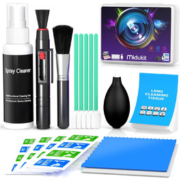 Набір для чищення камери: об'єктив, сенсор, корпус (Canon, Sony, Nikon, Pentax)