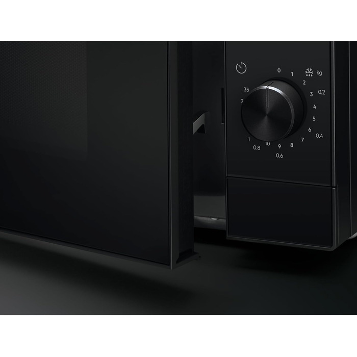 Мікрохвильова піч AEG MFB252DB з грилем, 25 л, 900 Вт, інвертор, чорний