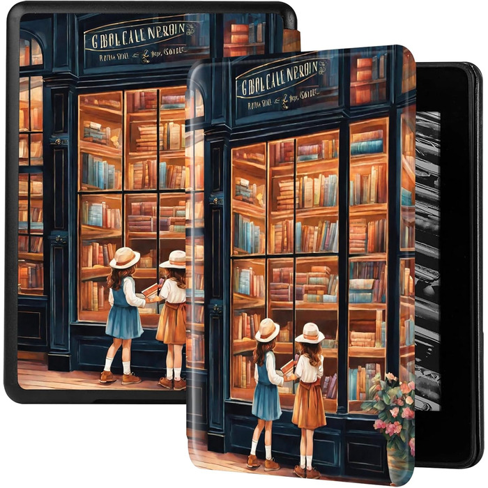 Чохол для Kindle Paperwhite 12-го покоління (2024) з автопробудженням, Silikon Flip Case, PU/TPU, Colorsoft, Signature Edition