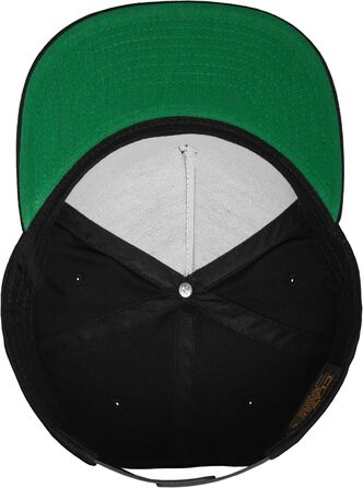 Кепка Flexfit Classic 5 Panel Snapback, унісекс, чорний колір