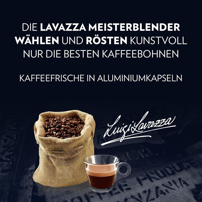 Кава Lavazza Espresso Qualità Rossa в алумінієвих капсулах, сумісні з Nespresso, 10 шт по 10 г