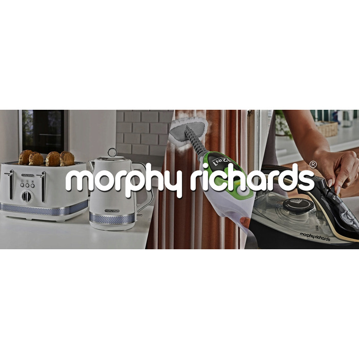 Парова праска Morphy Richards Turbosteam 2800 Вт, фіолетова