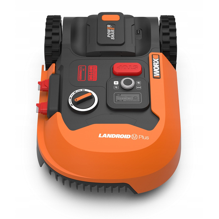 Робот-газонокосарка Worx Landroid M500+ WR165E для площі до 500 м², 120 хв