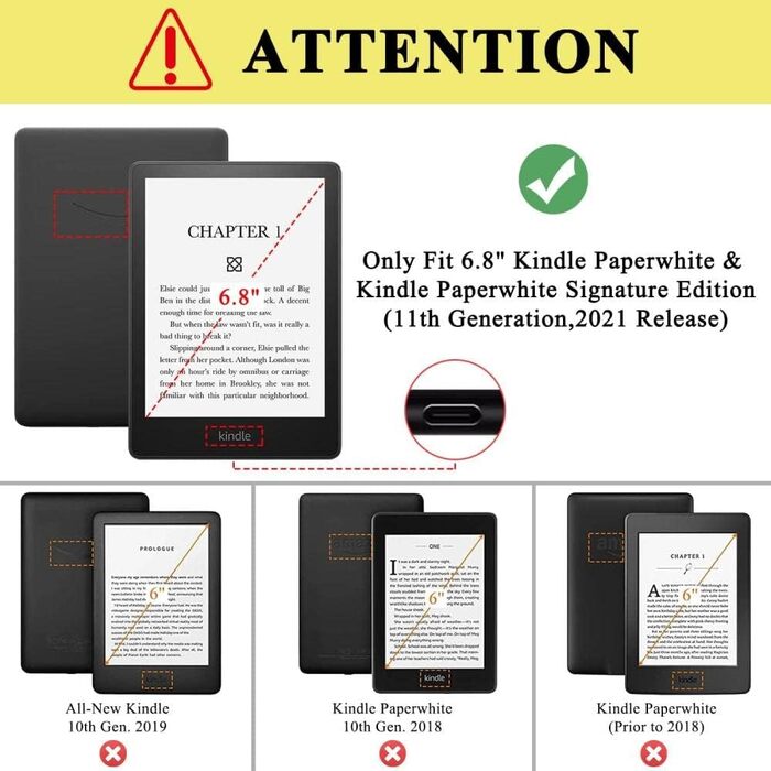 Чохол для Kindle Paperwhite 5-6.8