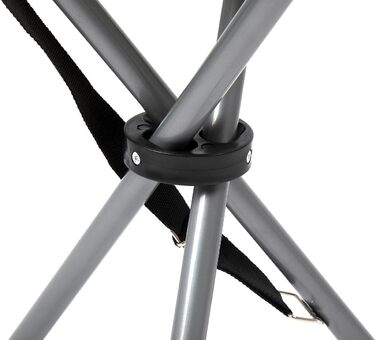 Стілець для кемпінгу Semptec Urban Survival Technology: триногий, висота сидіння 43 см, з сумкою та ременем для перенесення