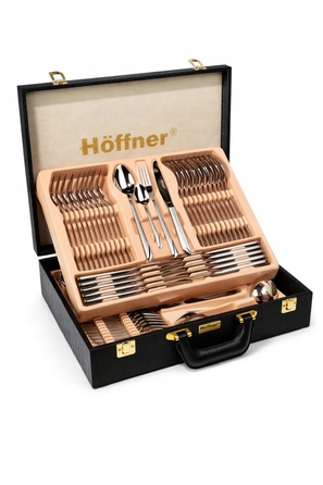 Набір столових приборів Hoffner Premium Laser 72 предмети
