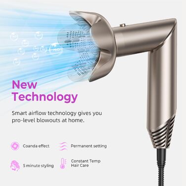 Фен-щітка 6 в 1 Airstyler: стайлер для волосся, локони, випрямлення, термощітка, чорний, з насадкою-дифузором