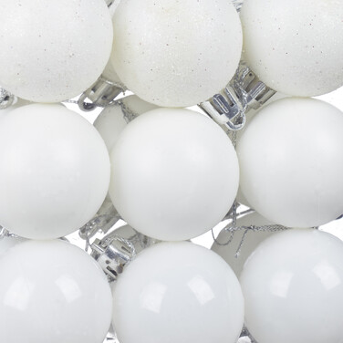 Relaxdays Set of 50 Christmas Baubles