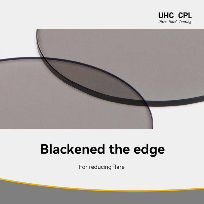 Фільтр NiSi UHC CPL 67mm - Поляризаційний фільтр з ультра-твердим покриттям