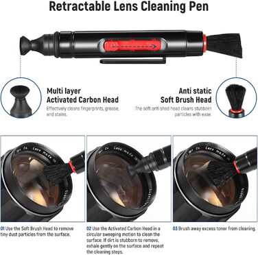 Набір фільтрів ND NEEWER 58mm (ND2, ND4, ND8, ND16) для Canon, Nikon, Sony, Panasonic DSLR