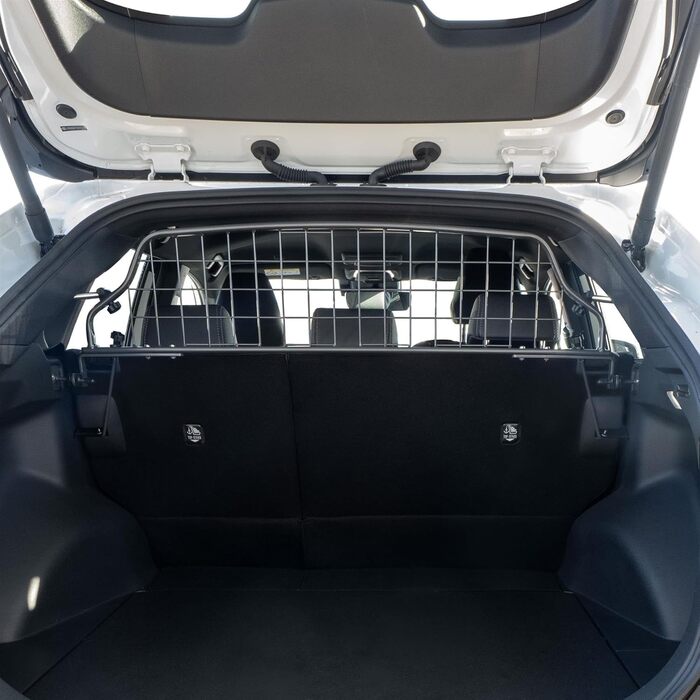 Hundegitter Travall для Subaru Solterra (2022-): Автомобільне сітка-перегородка для собак, захист багажника, міцний сталевий захист