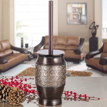 Набір аксесуарів для ванної кімнати Creative Scents – 6 предметів: дозатор для мила, мильниця, попільничка, тримач для зубних щіток, кришка для серветок