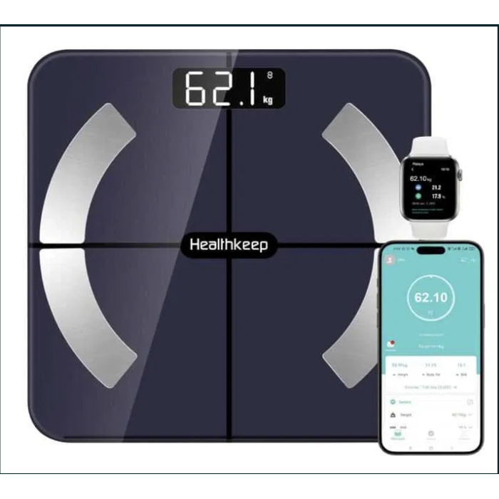 Інтелектуальні цифрові ваги для ванної Healthkeep