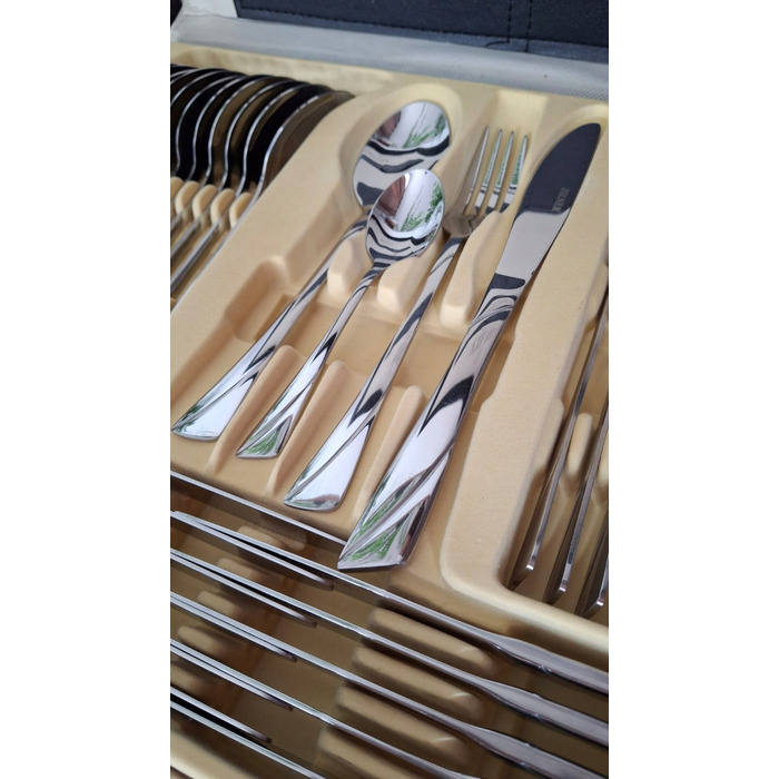 Набір столових приборів Zilner у кейсі, 72 предмети