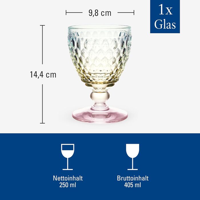 Секретне скло Villeroy & Boch Boston Pearl – мерехтливе, для шампанського, Prosecco, секту, миється в посудомийній машині