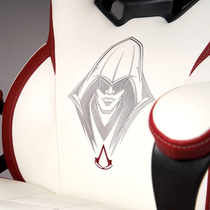 Ігрове крісло Subsonic Assassin's Creed для юних геймерів, офіційна ліцензія, чорне з золотом, комп'ютерне крісло для дітей