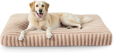 Крісло-лежанка для собак середніх порід, м'яке, знімне, нековзне, 74x53x8 см, коричневе