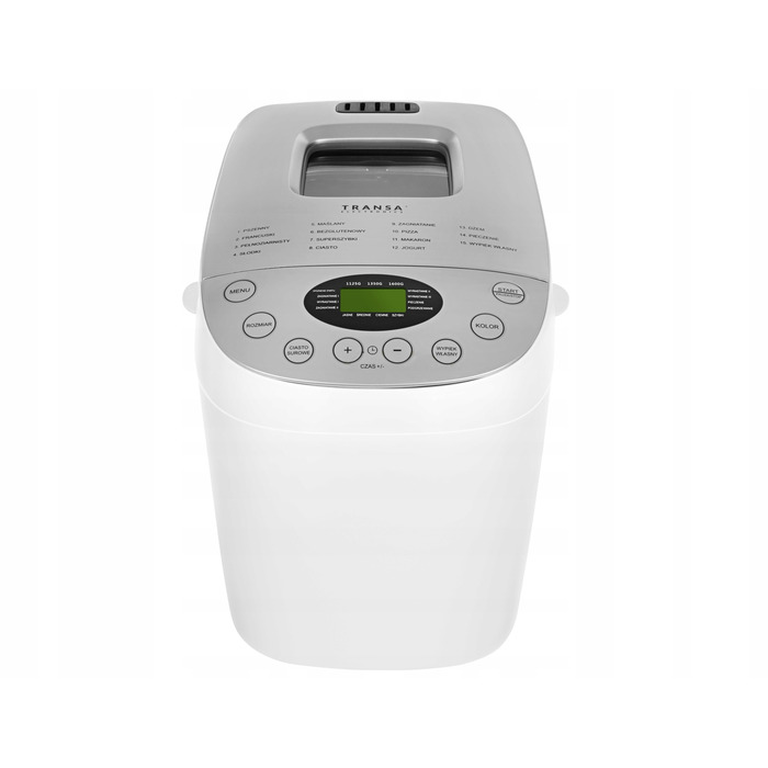 Хлібопічка Transa Electronics SmartBake, біла, 850 Вт