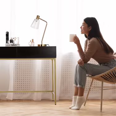 Relaxdays Console Table Gold Black