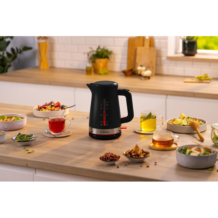 Чайник електричний Bosch TWK 4M223 MyMoment чорного кольору