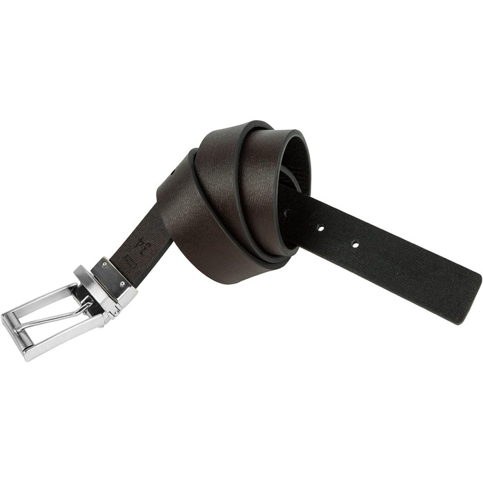 Чоловічий ремінь Steve Madden 32 мм з сафіанової шкіри, реверсивний