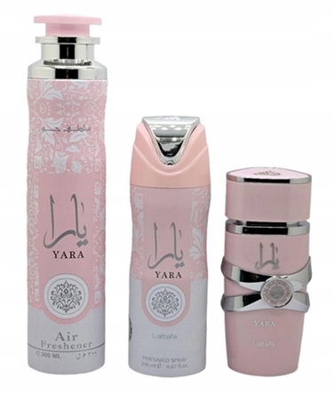 Подарунковий набір Lattafa Yara: парфумована вода 100 мл та дезодорант 200 мл