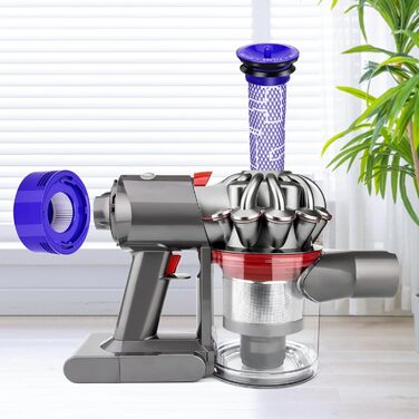 Фільтр для пилососа Dyson (3 шт.) V15 SV14 SV17 SV22 Detect Animal Absolute Extra Pro Torque Drive - #970013-02 (V7V8)